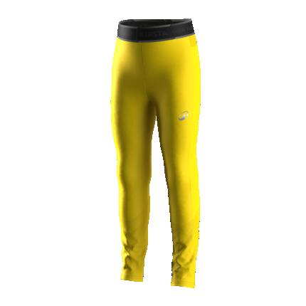 Collant de football thermique junior mixte -Keepdry Club jaune