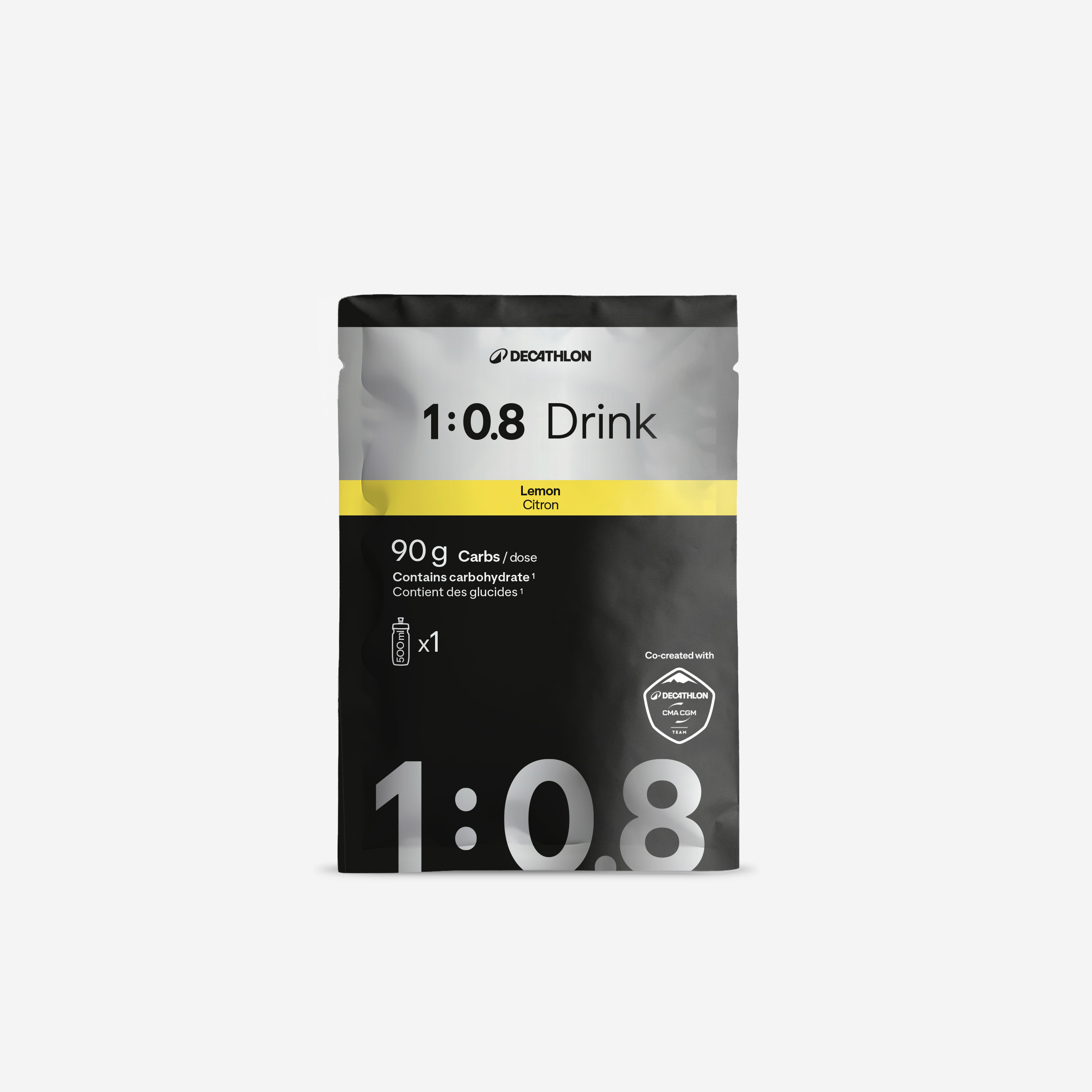 Boisson 1:0.8 citron x1, co-conçu avec decathlon cma cgm - Decathlon