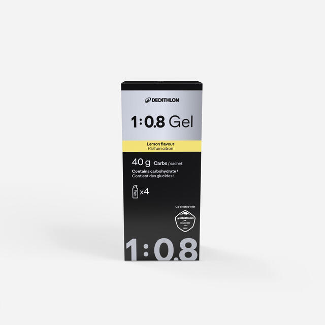 Gel 1:0,8 s příchutí citronu 4 × 45 ml ve spolupráci s Decathlon CMA CGM