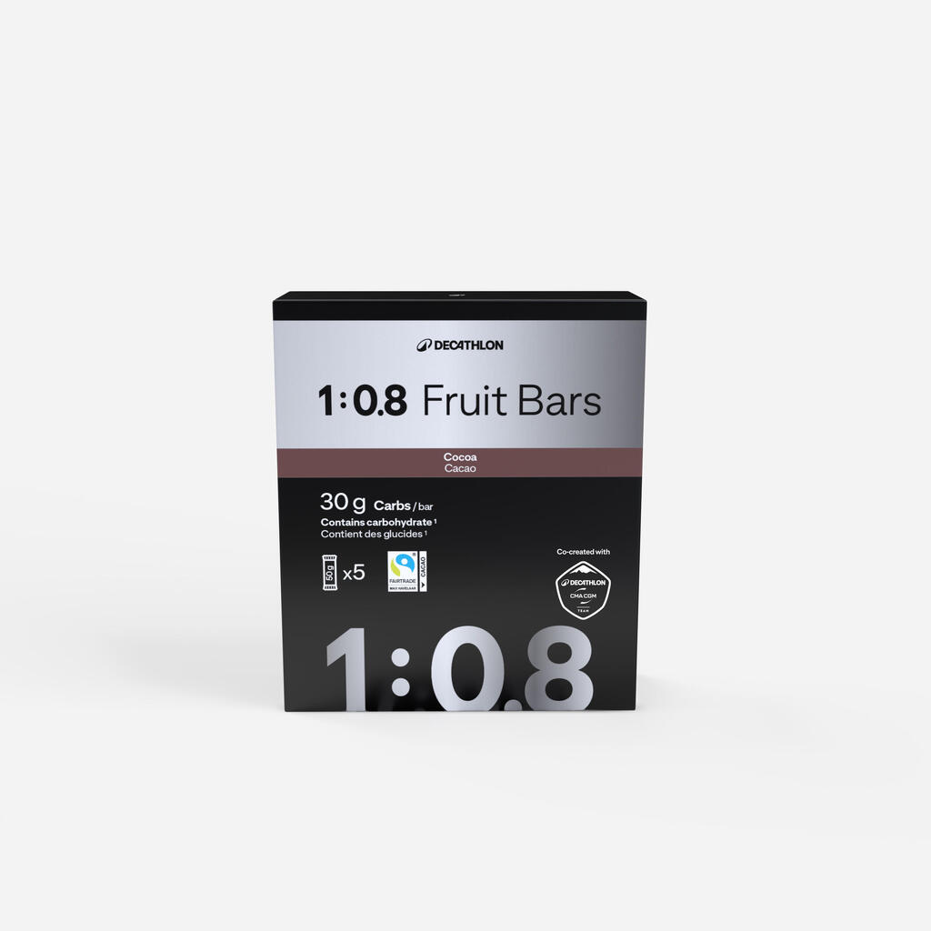 Date raisin cocoa 1:0.8 bar, co-designed with Decathlon CMA CGM x5