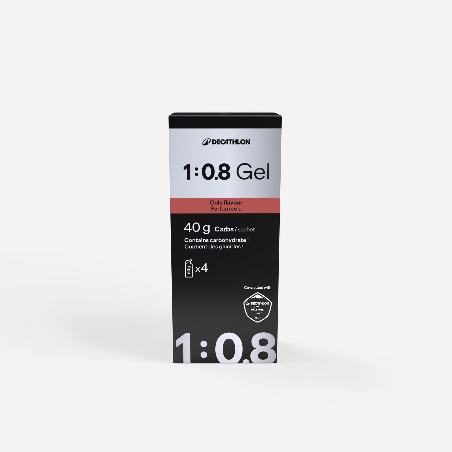 Gel 1:0.8 cola, co-conçu avec decathlon cma cgm x4 - Equipement Multisports - Soin, hydratation et nutrition du sportif - DECATHLON-Decathlon PRO -