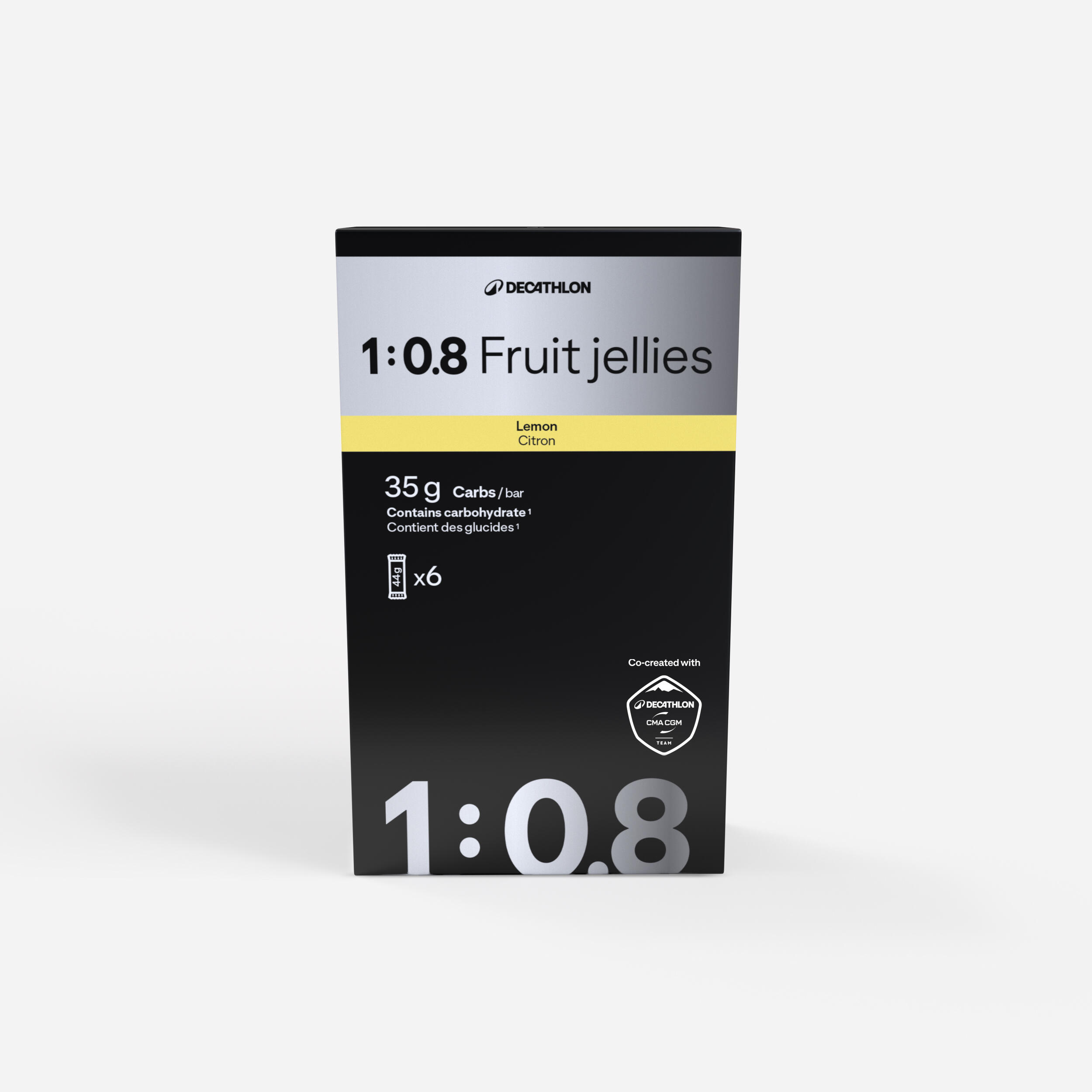 Pâte de fruits 1:0.8 citron x6, co-conçu avec Decathlon CMA CGM