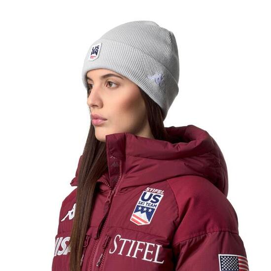Berretto sci adulto Kappa USA bianco