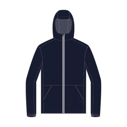 Veste imperméable de voile - veste de pluie coupe vent Essentiel bleu marine