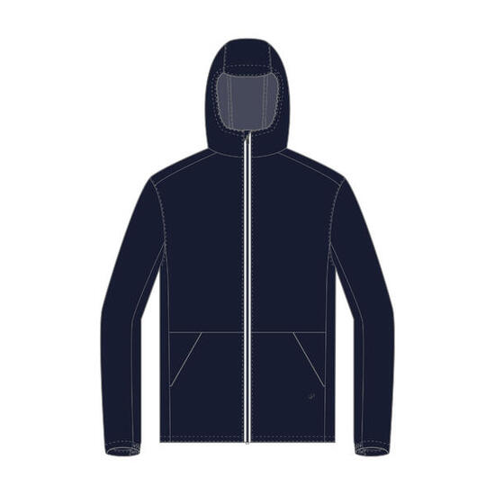 Veste imperméable de voile - veste de pluie coupe vent Essentiel bleu marine