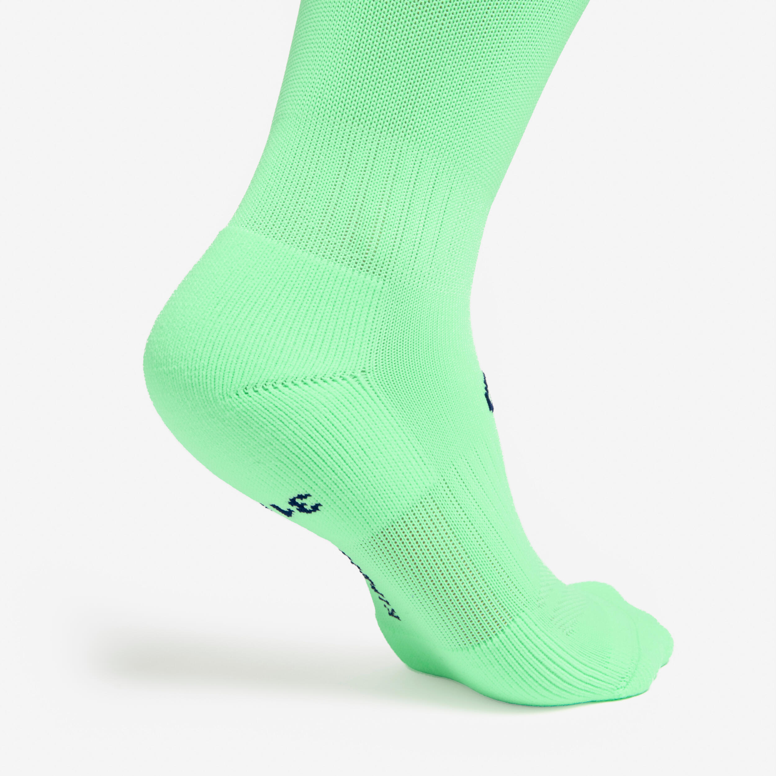 Kids’ Soccer High-Rise Socks, Viralto  - KIPSTA