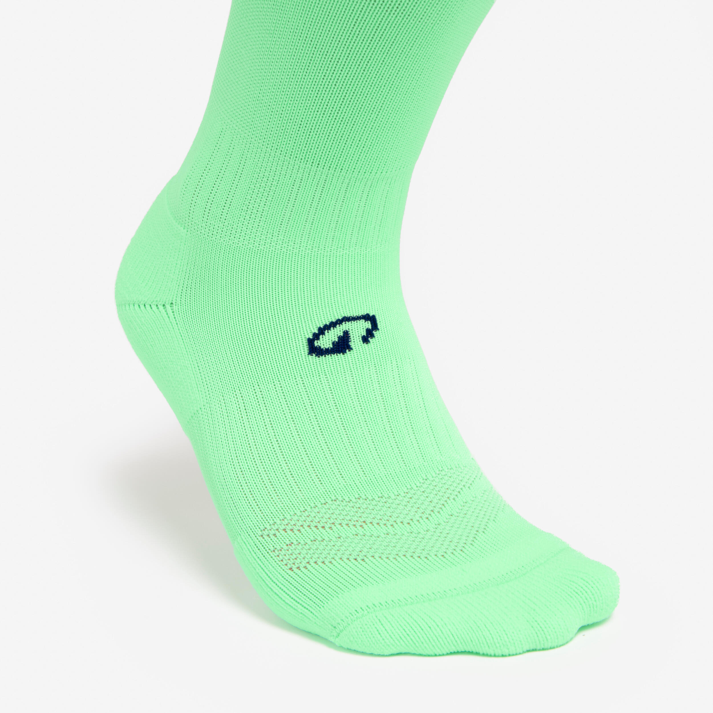 Kids’ Soccer High-Rise Socks, Viralto  - KIPSTA