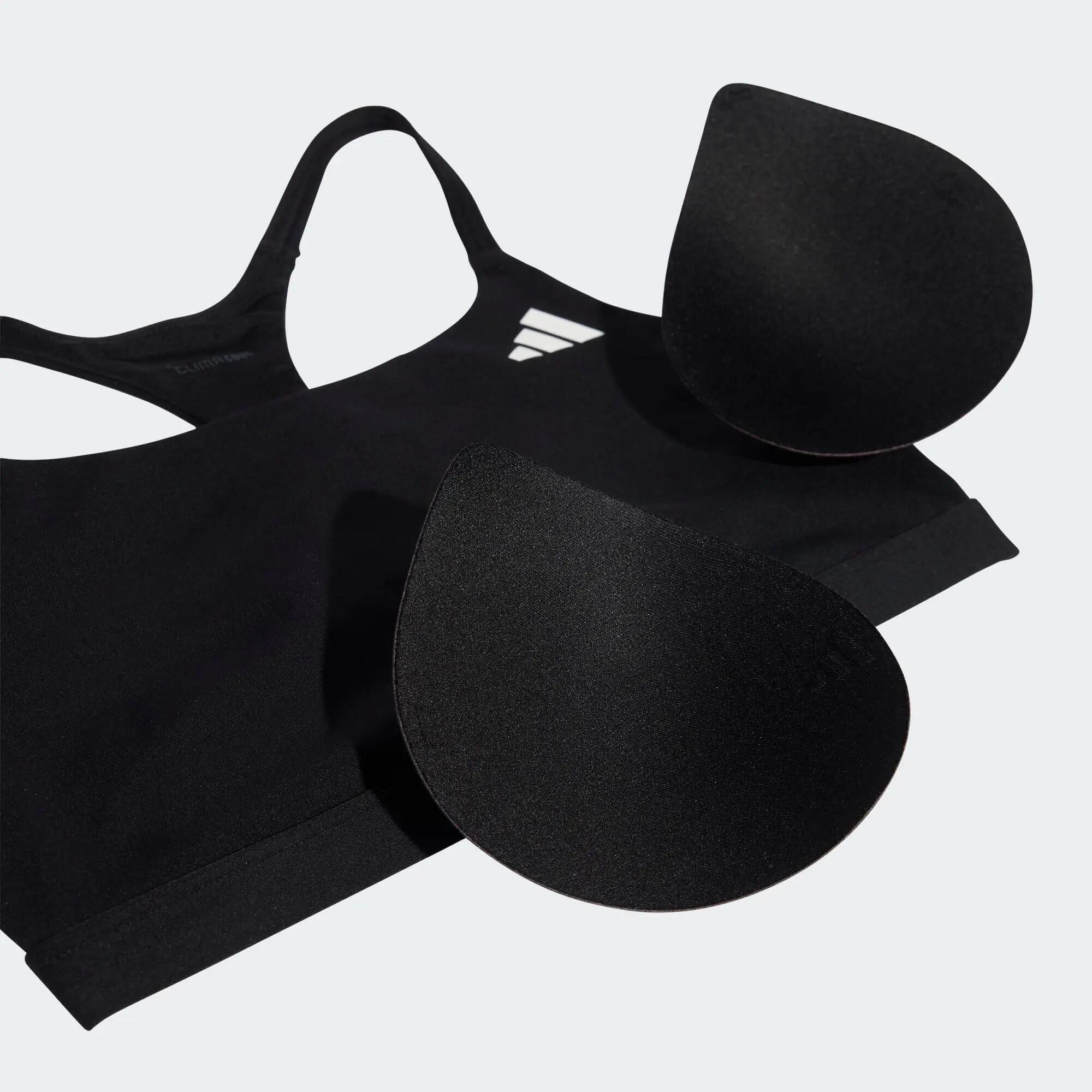 Top deportivo ADIDAS Optime Essentials Soporte Ligero Negro  2/7