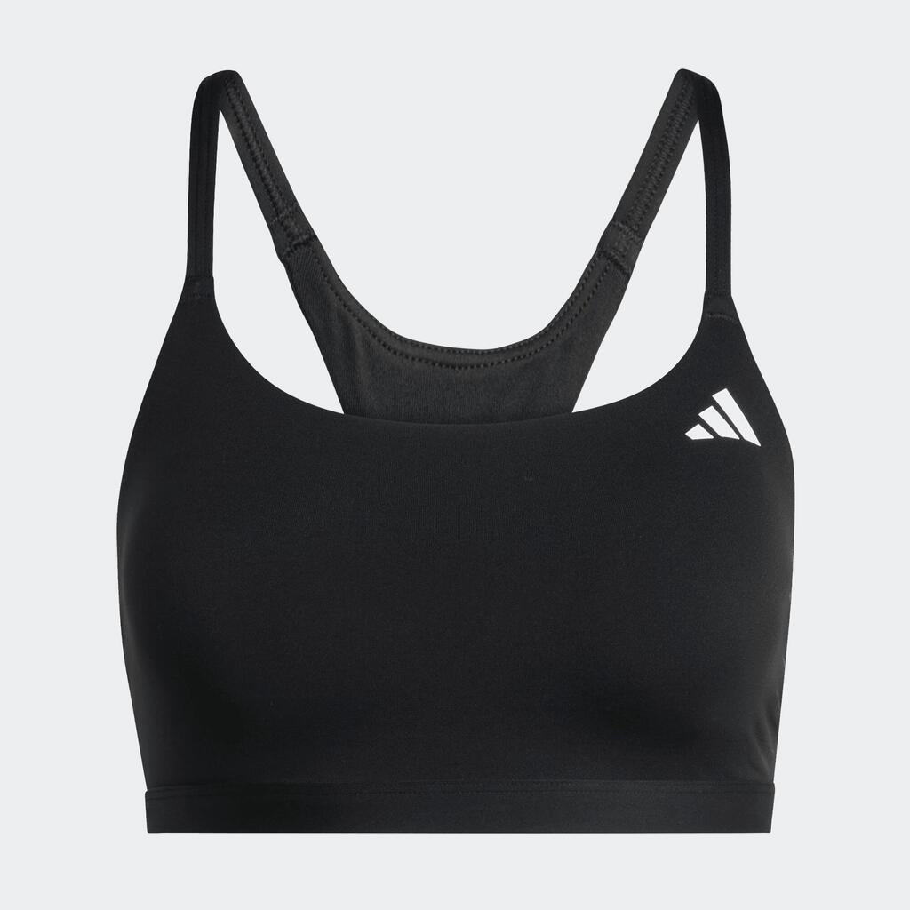 Top deportivo ADIDAS Optime Essentials Soporte Ligero Negro 