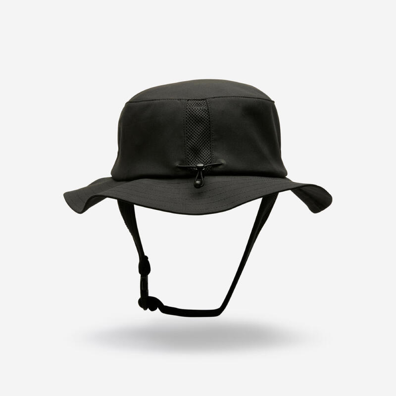 Pălărie bob surf, 500 Surfhat Negru