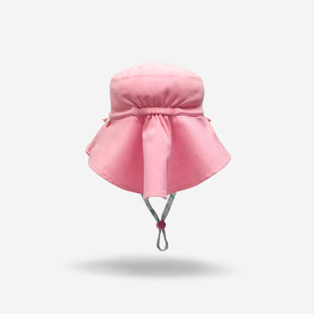 Панама сонцезахисна дитяча двостороння біла/зелена