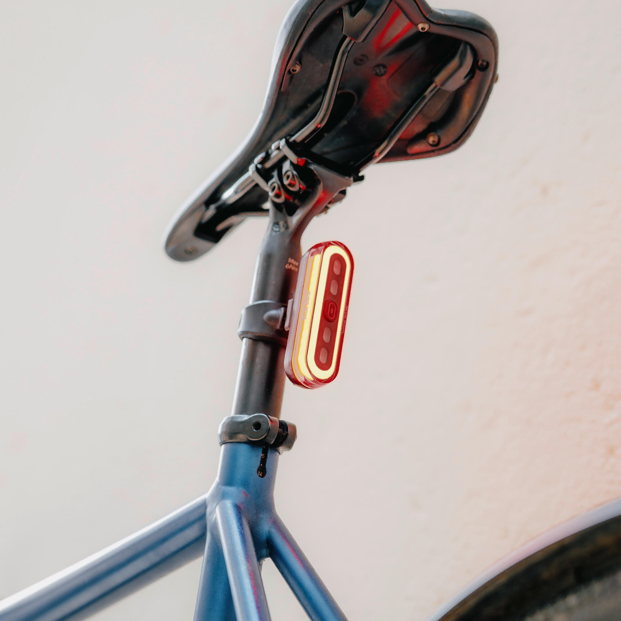 Fahrradbeleuchtung Rücklicht Blue Bird COB mit Bremslichtfunktion 5/6