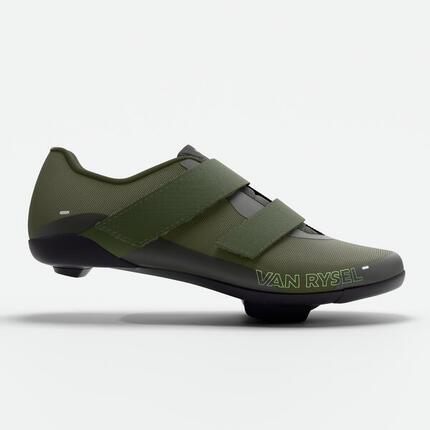 Zapatillas Ciclismo Carretera / Gravel EDR Discover Caqui Compatibles SPD