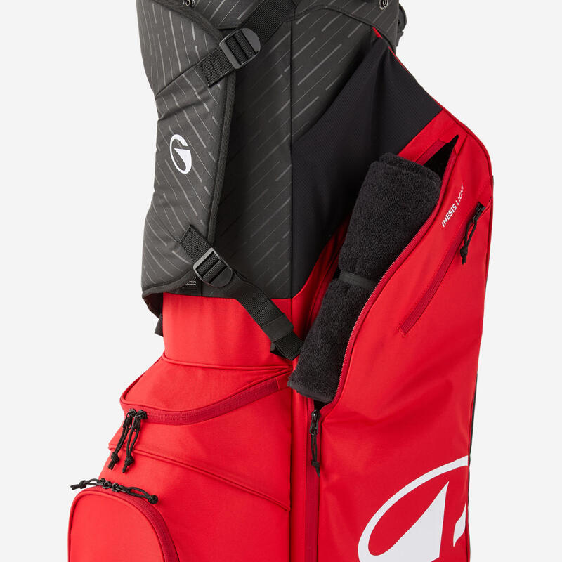 Golf standbag, kitámasztható, light 