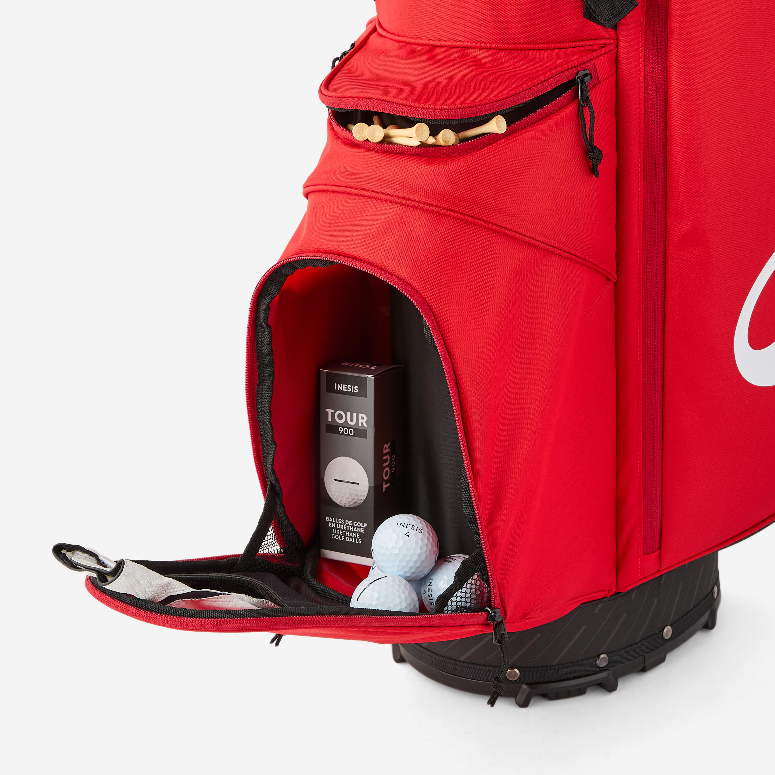 Sacca golf treppiede LIGHT rossa 3/6