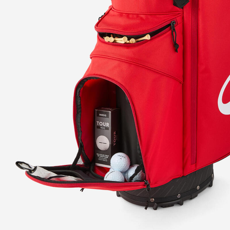 Golf standbag, kitámasztható, light 