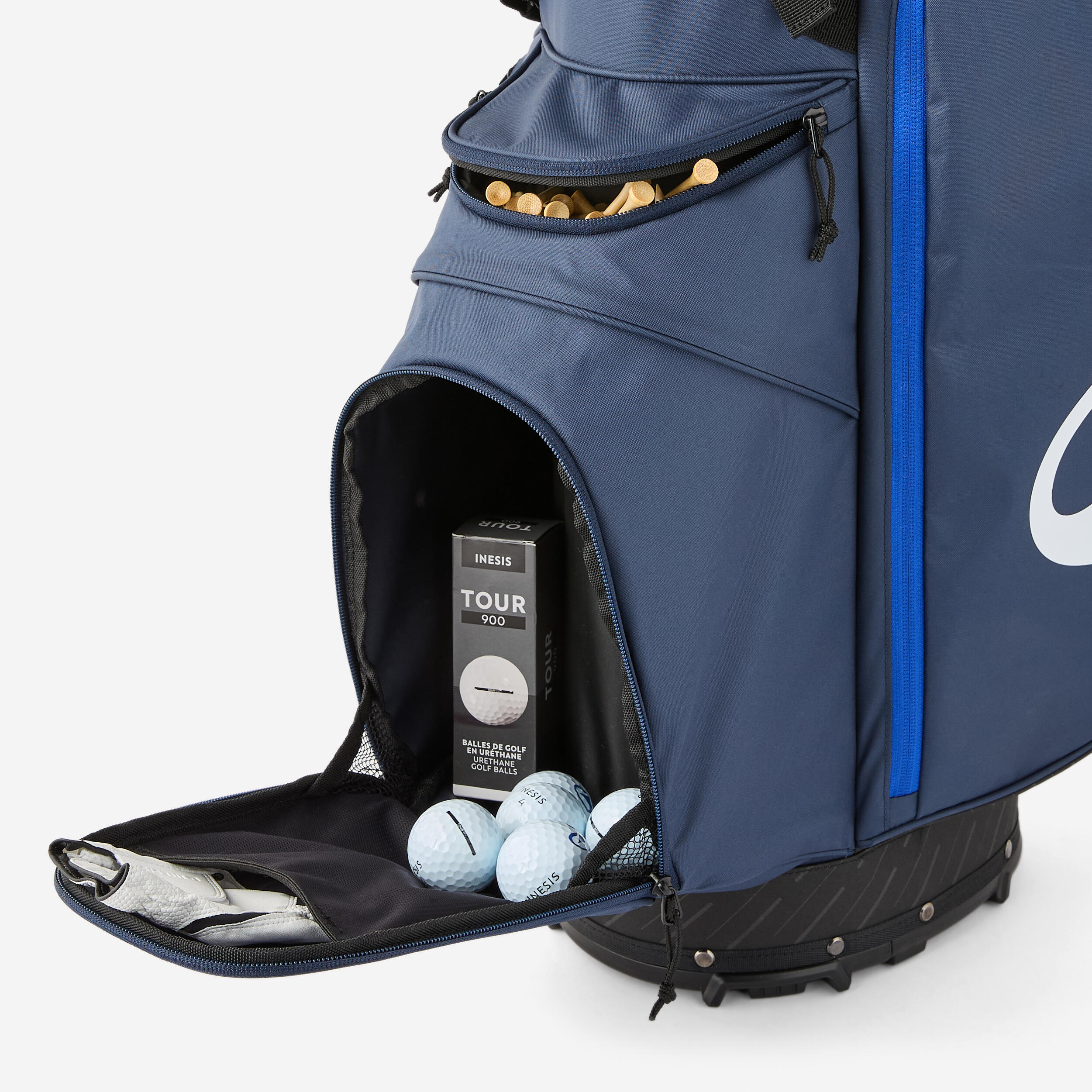 Standbag voor golf Light blauw 3/6