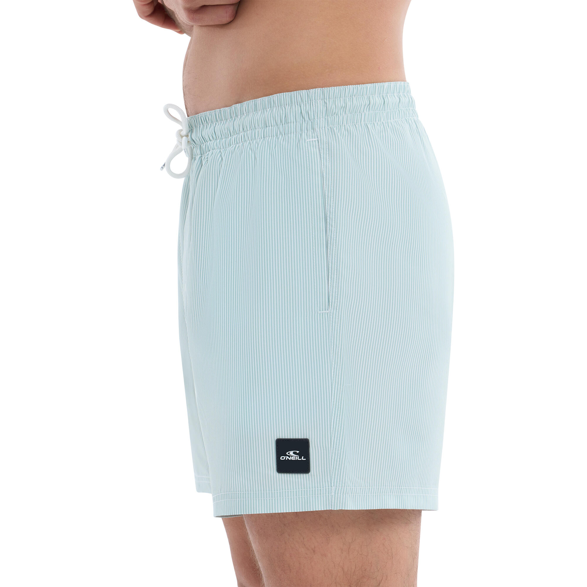 Short de bain rayures - Classic vert 6/8