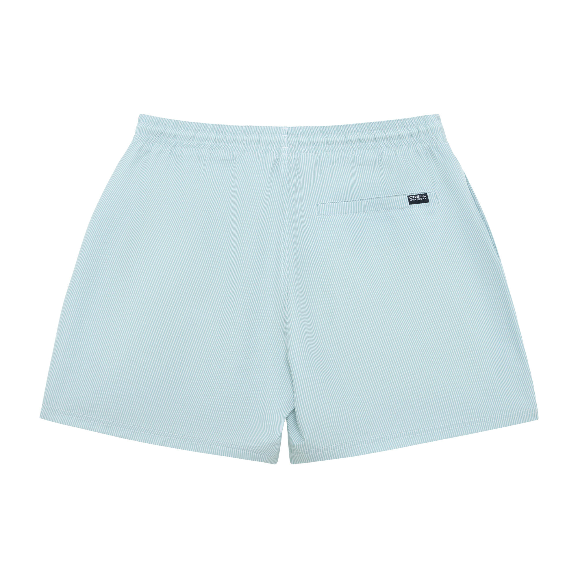 Short de bain rayures - Classic vert 3/8