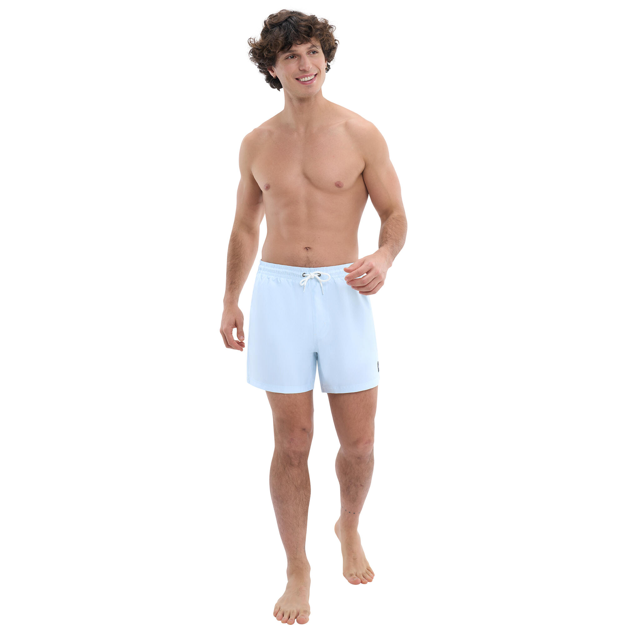 Short de bain rayures - Classic bleu 5/9