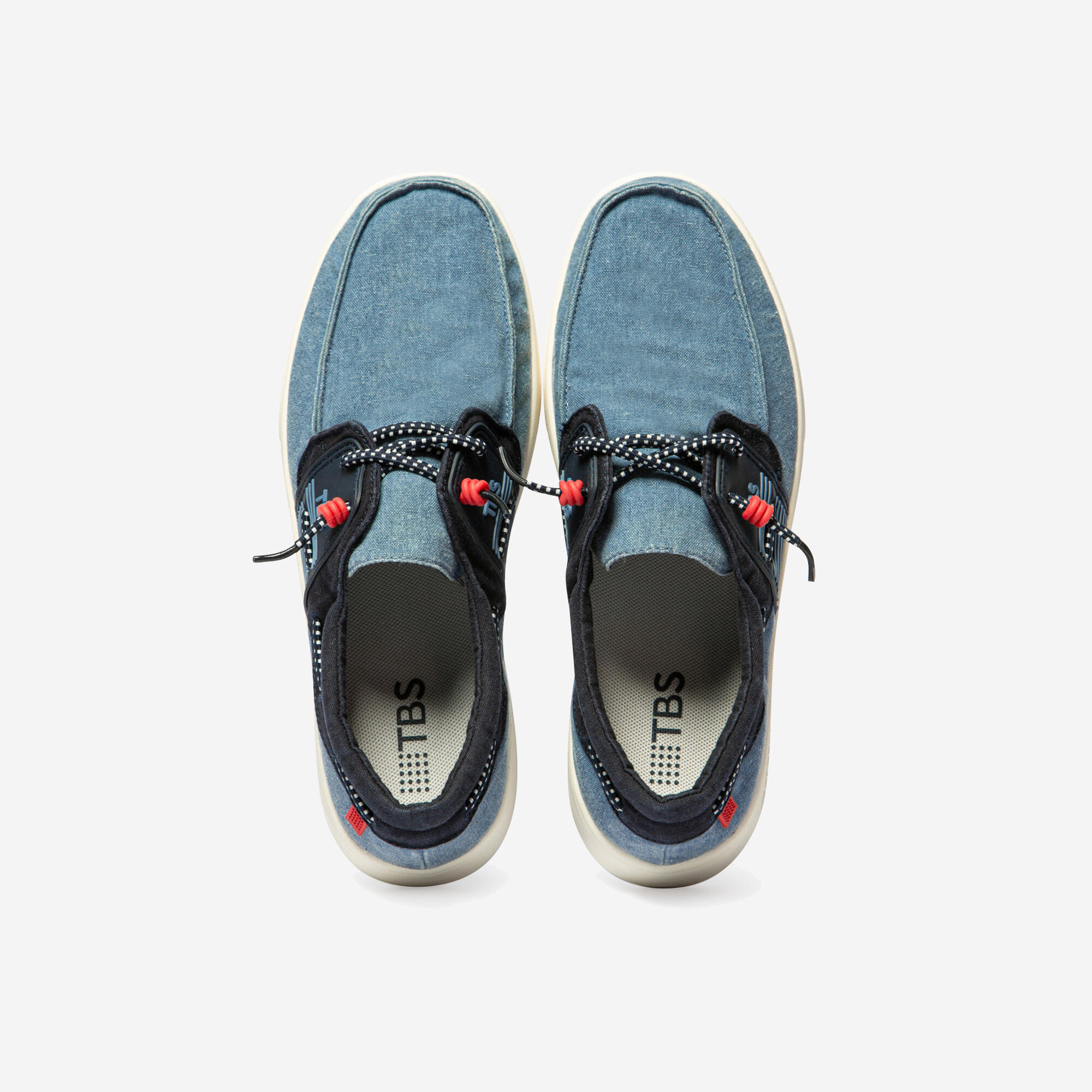Chaussures bateau Geoboat bleu 3/4