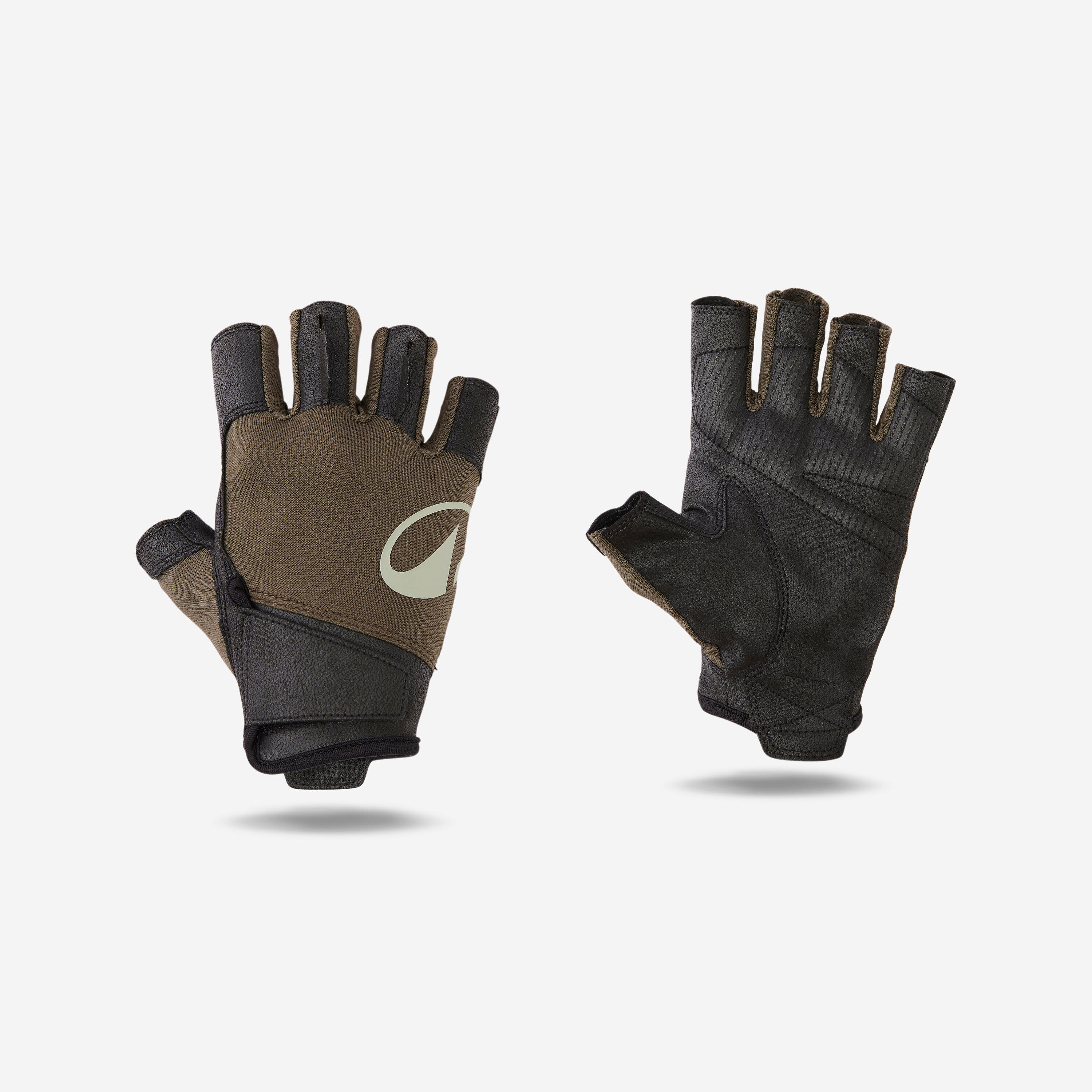 Durable Weight Training Gloves - Green/Black