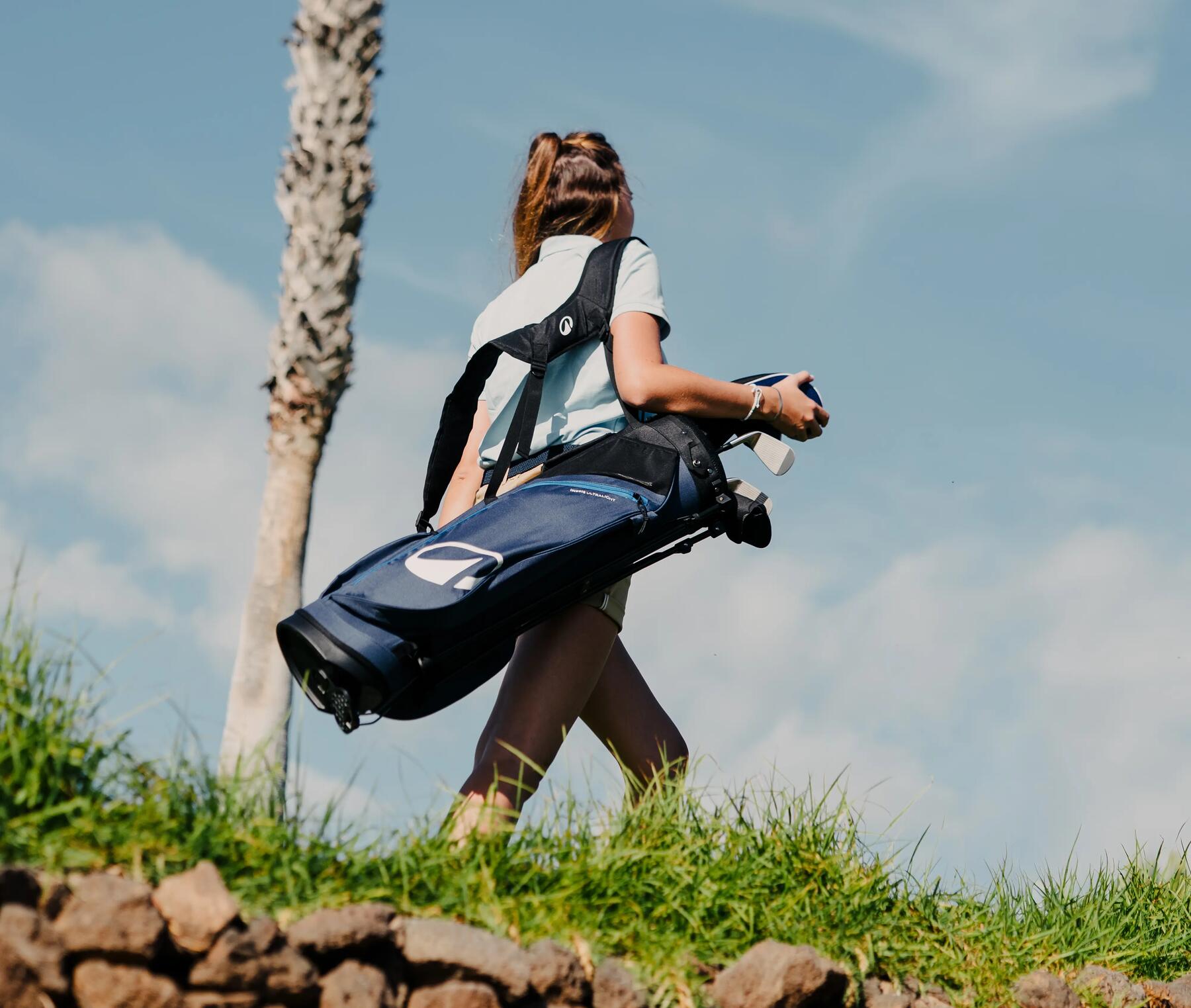 Passender Golfschläger von Decathlon für das Grün: Inesis Putter mit hilfreicher Ziellinie!