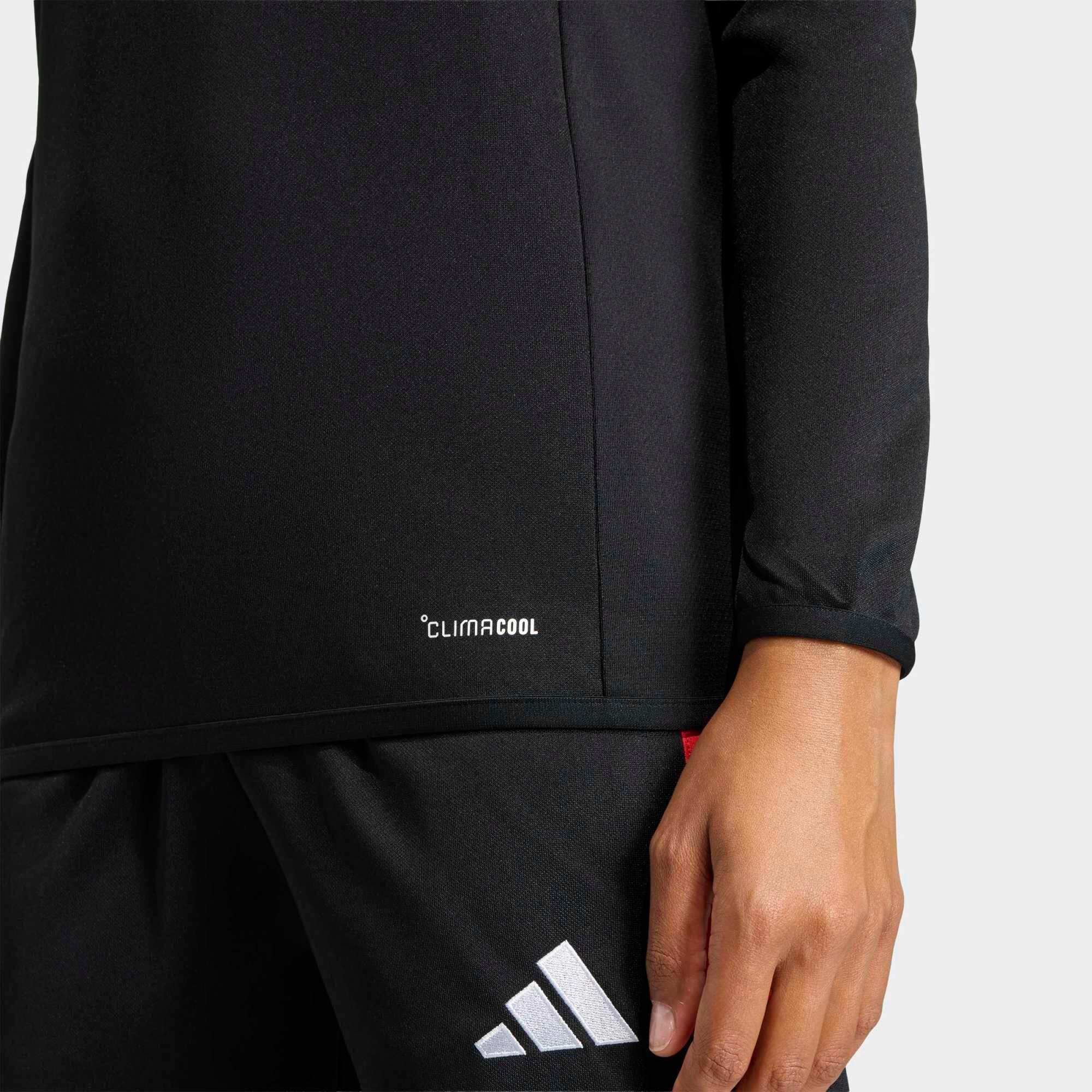 Camisola de Treino de Futebol Mulher Tiro 26 Preto/Vermelho 5/6