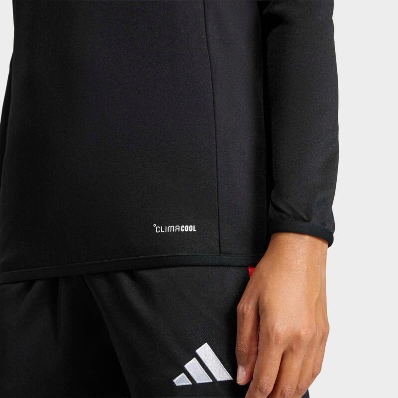 Bluză de trening ADIDAS Tiro 26 negru-roșu, damă