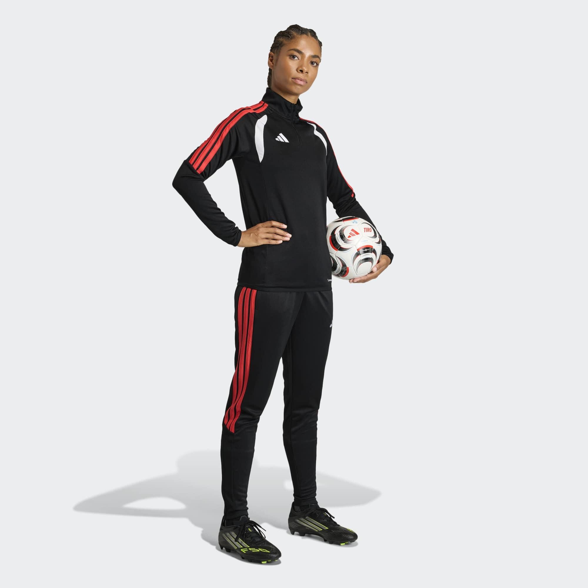 Camisola de Treino de Futebol Mulher Tiro 26 Preto/Vermelho 6/6