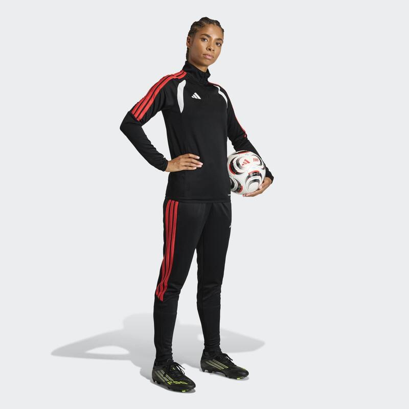 Bluză de trening ADIDAS Tiro 26 negru-roșu, damă