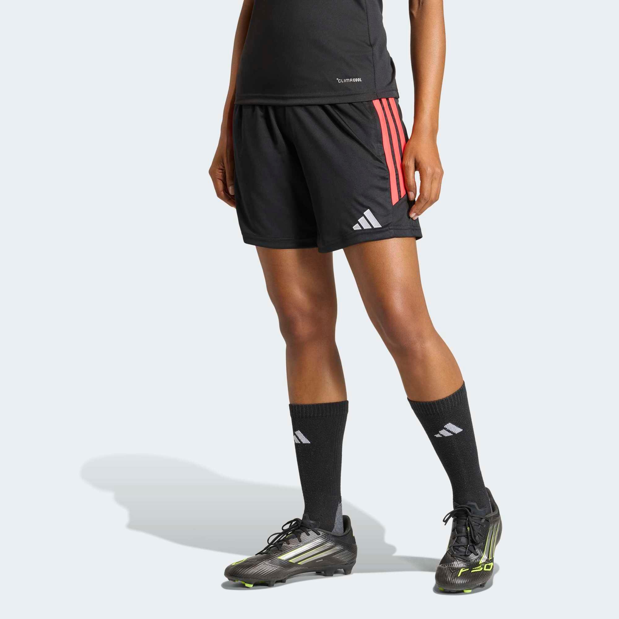 Short d'entraînement adidas Tiro 26 Femme Adulte Noir/Rouge 3/7