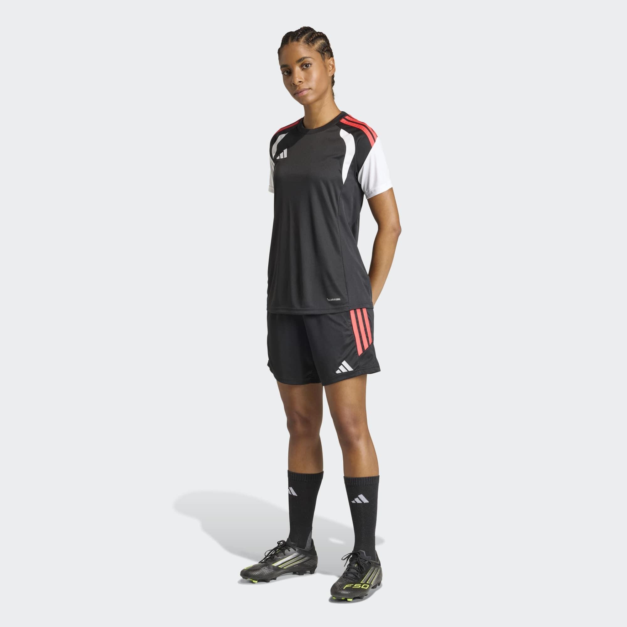 Short d'entraînement adidas Tiro 26 Femme Adulte Noir/Rouge 7/7