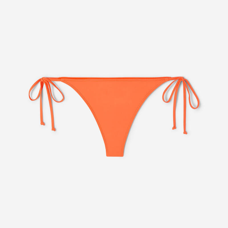 Slip de baie tanga cu legături surf High Leg Corai Damă
