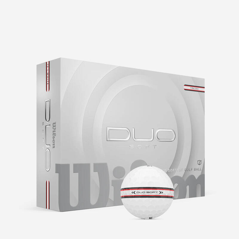 Golflabda, 12 db - Duo Soft TRK360