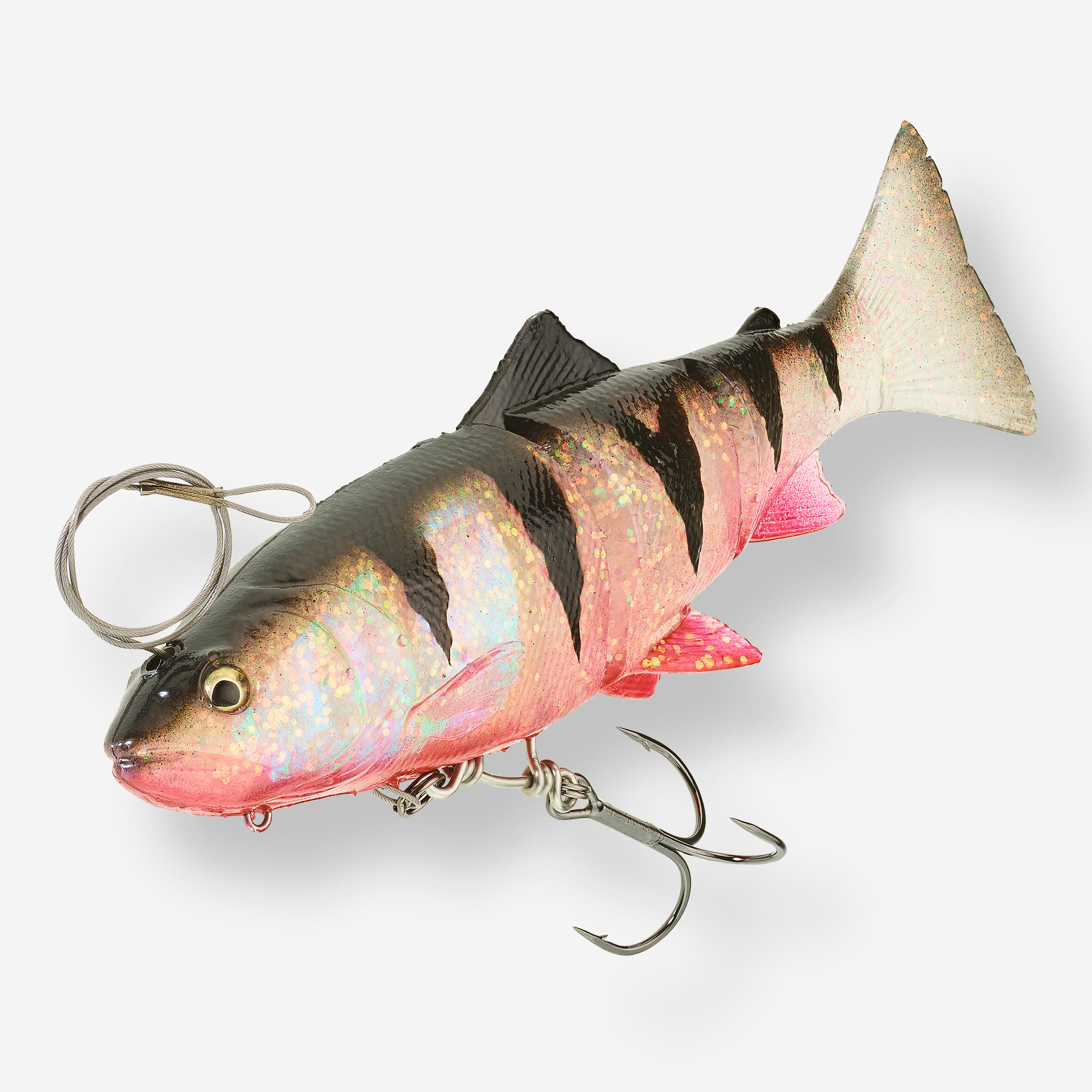 Leurre Swimbait Souple 4D LINE THRU TROUT 15cm Red Ghost Exclu Decathlon 2/2