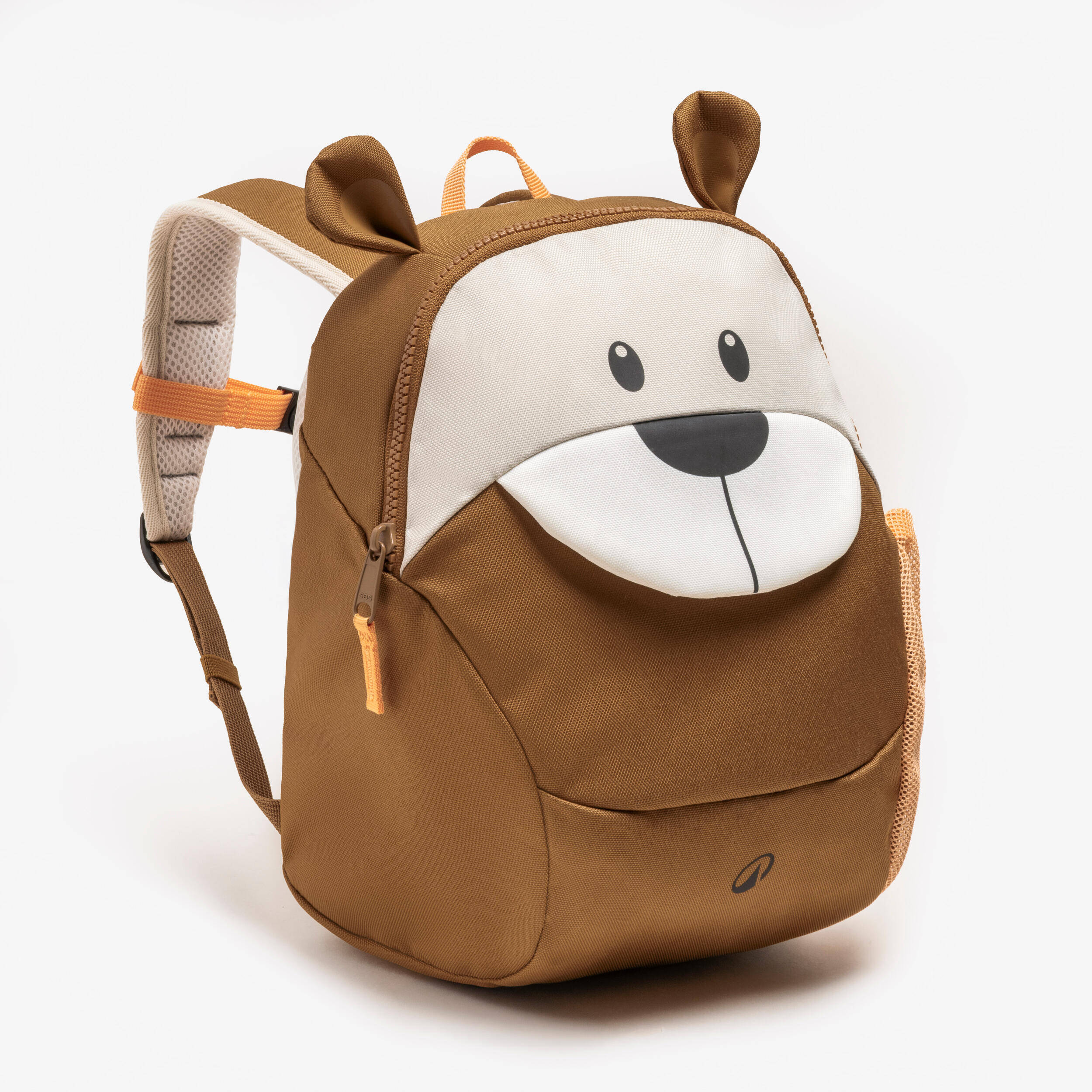 Hiking backpack 7 L, 2-5 years, NH100 - Bear, Brown