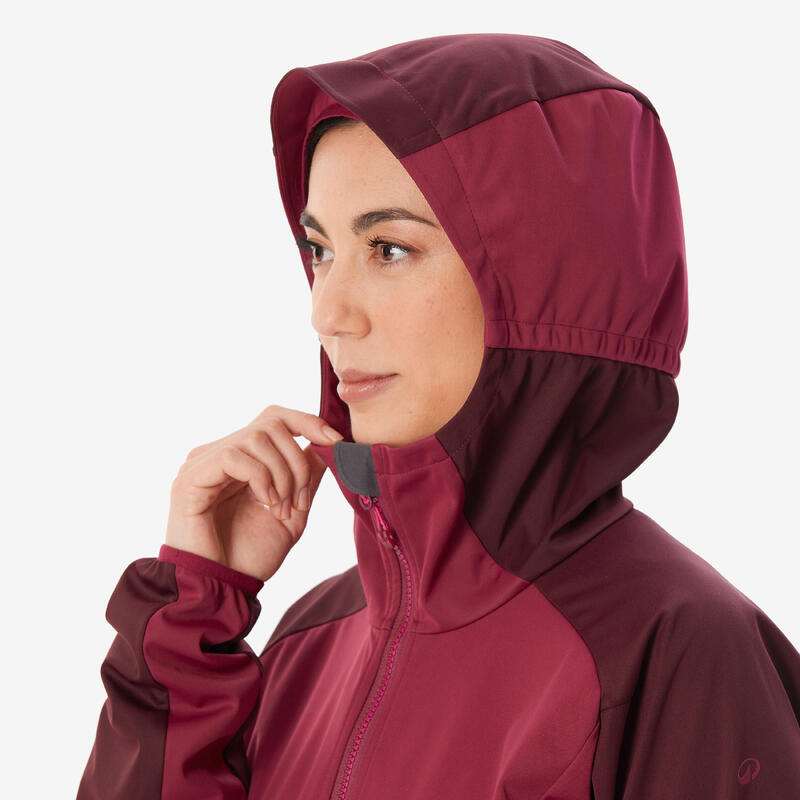 Geacă Softshell Alpinism Vișiniu Damă