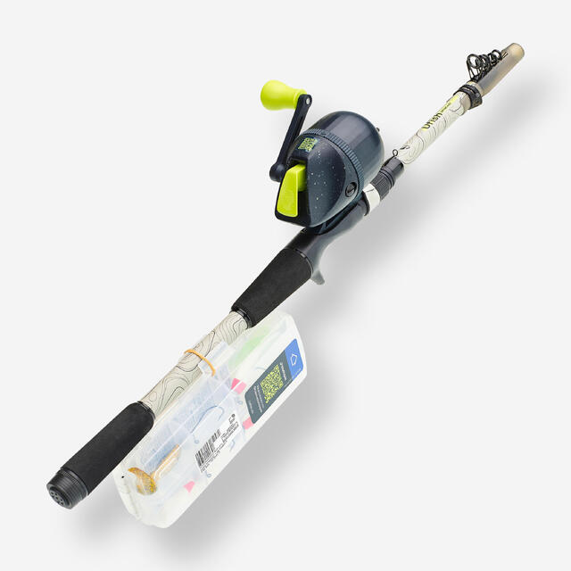 Canna pesca UFISH SPINCAST 1m80 con kit scoperta
