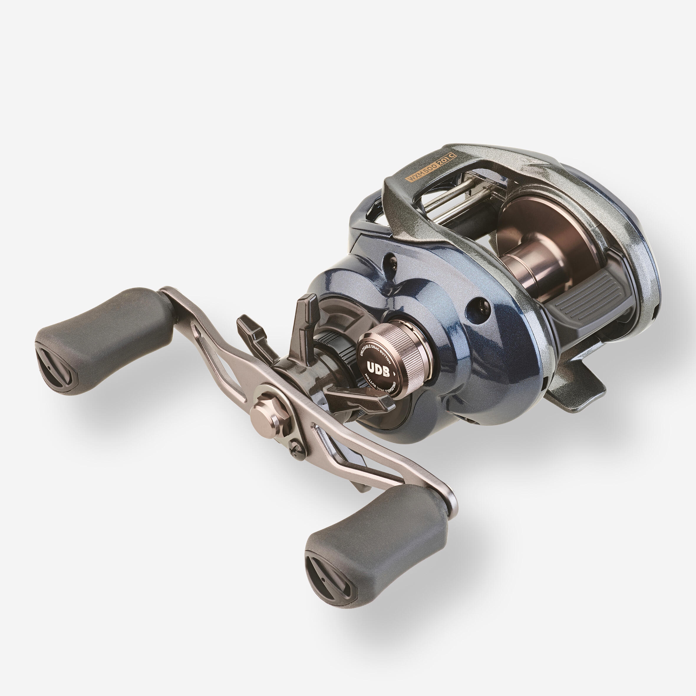 Moulinet casting pêche aux leurres WXM 500 - 201 C Manivelle à gauche 2/4