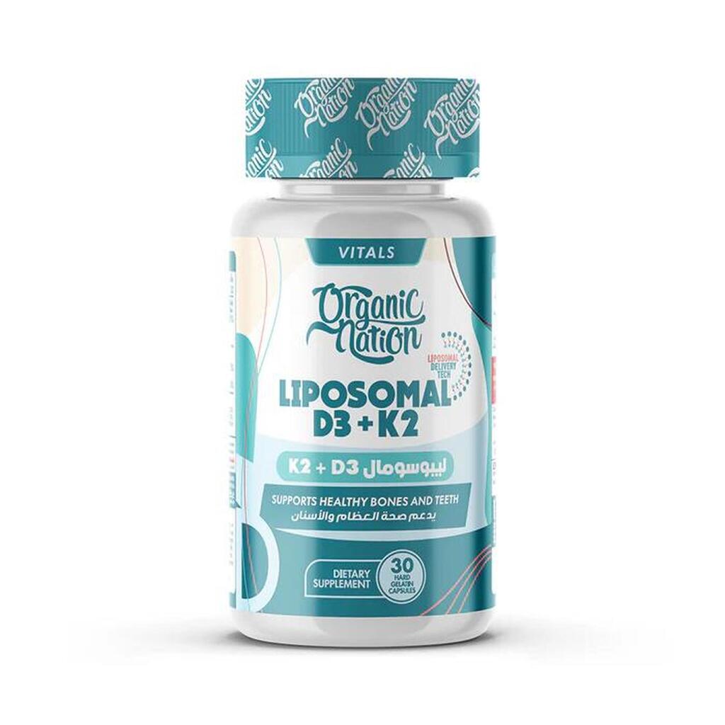 Organic Nation Vitamin D 60 Tabs