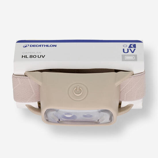 Lampe frontale de pêche HL 80 UV