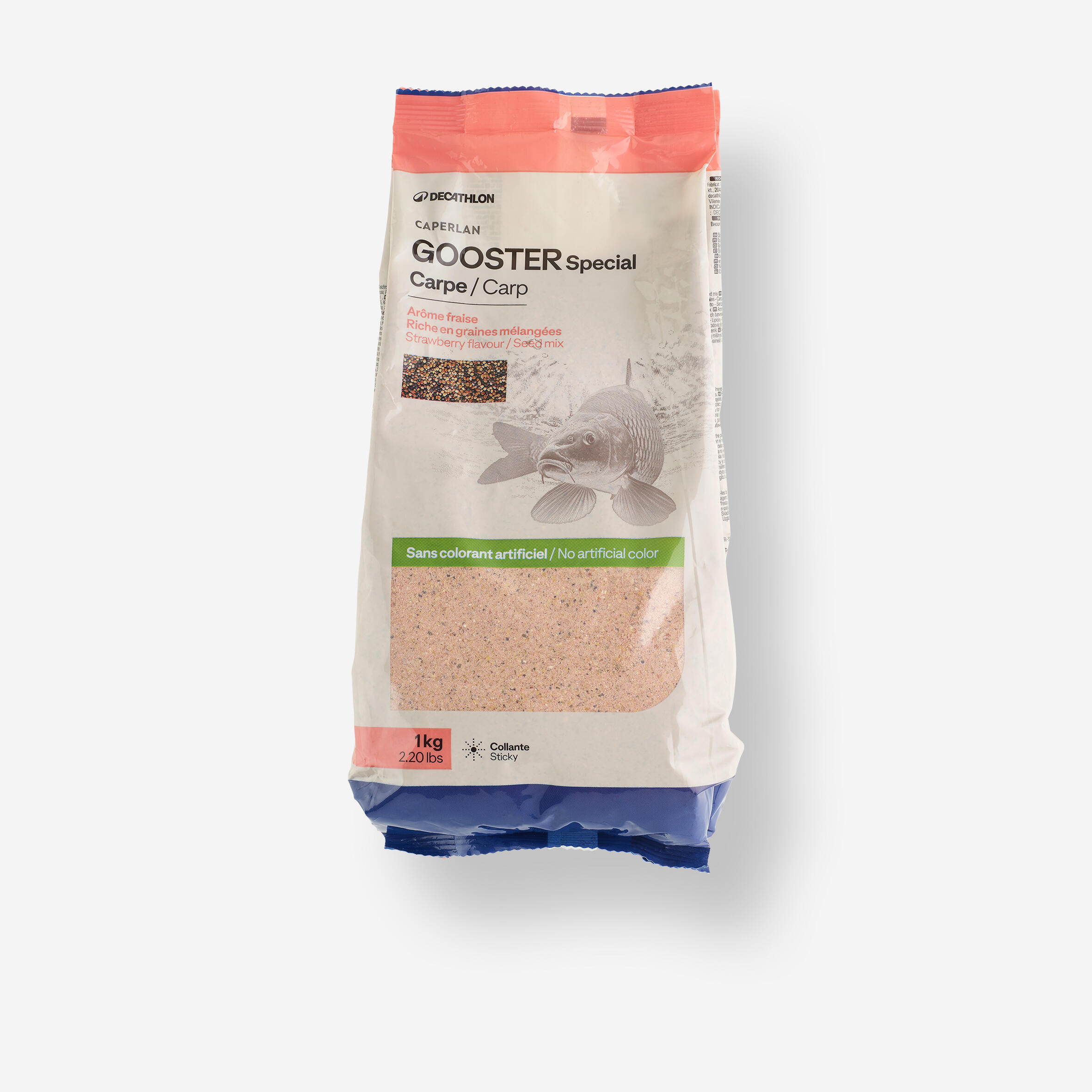 Amorce de pêche Gooster special carpe 1kg rouge 3/10