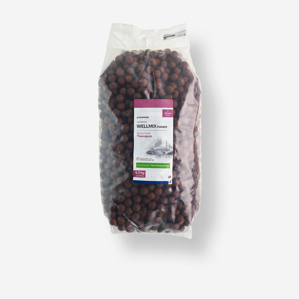 Boiliji za krapolov Wellmix Instant 20 mm 9,5 kg Spicy Tuna 
