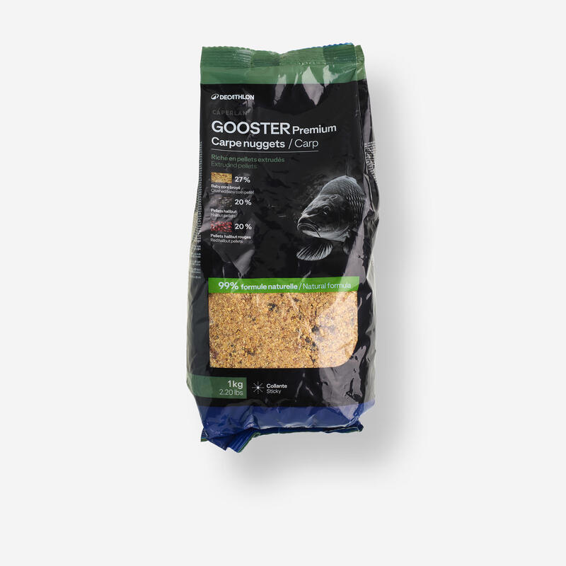 Nadă pescuit la crap Gooster premium Nuggets 1kg