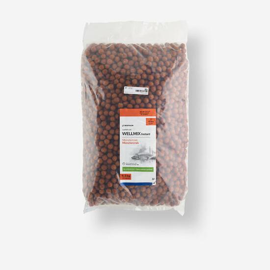 Bouillettes pêche de la carpe Wellmix Instant 15mm 9,5kg Monstercrab