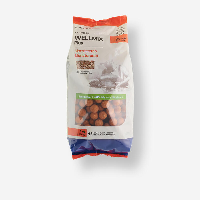 Boilies Pescuit la Crap Wellmix Plus 15mm 1kg Monstercrab