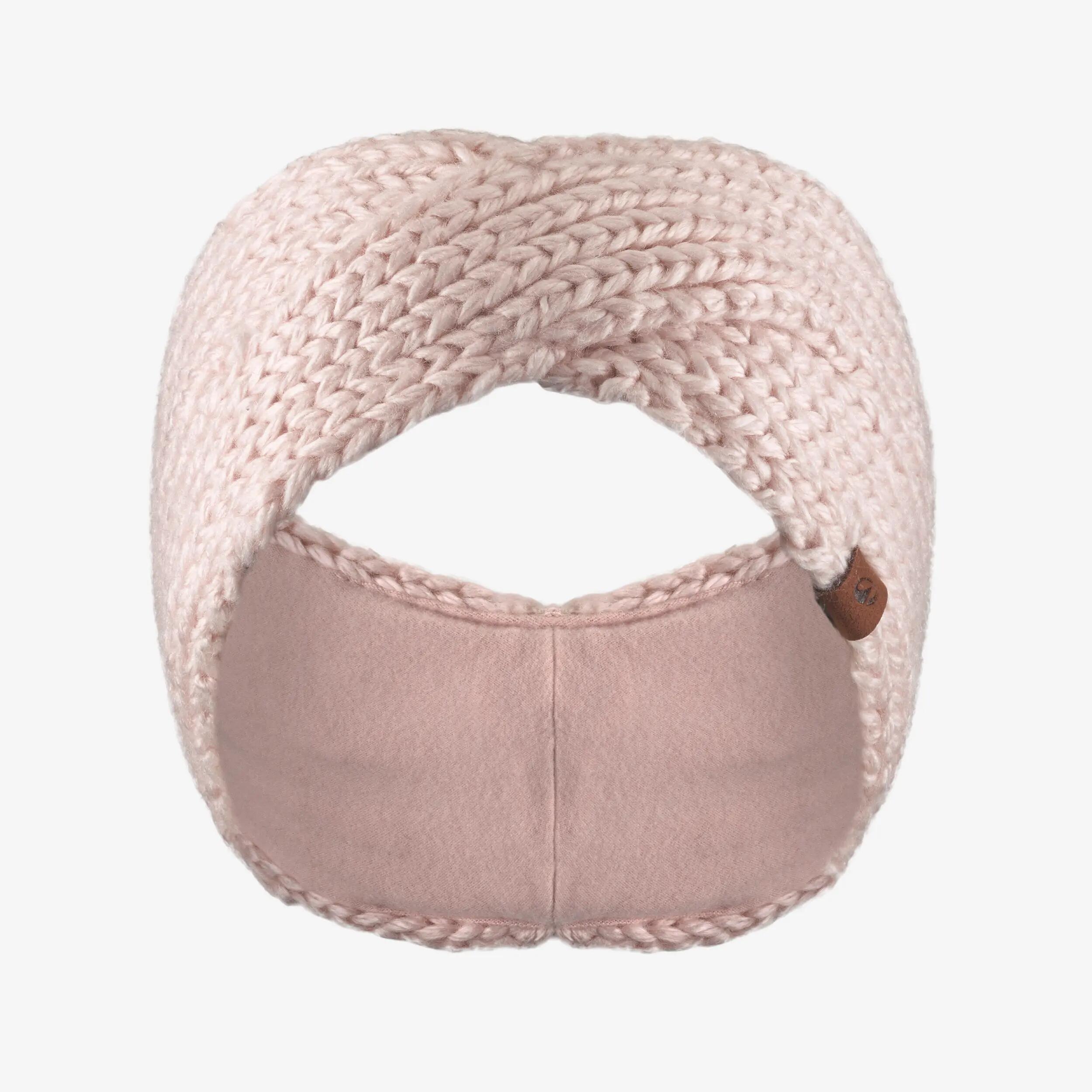 Dámska čelenka Wavy 500 ružová quartz 2/7