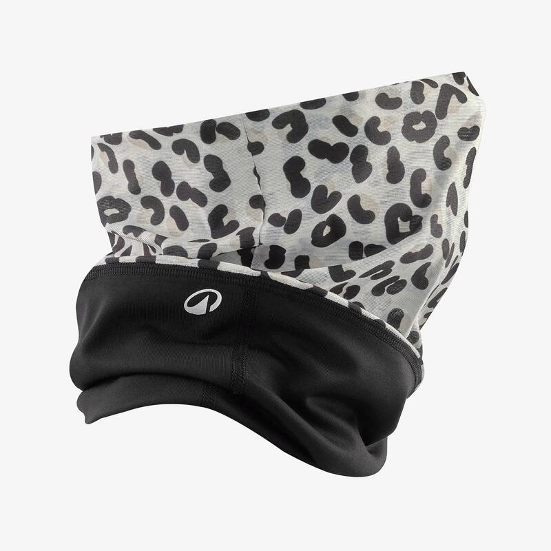 Guler de schi adulți, HUG 500 leopard și negru