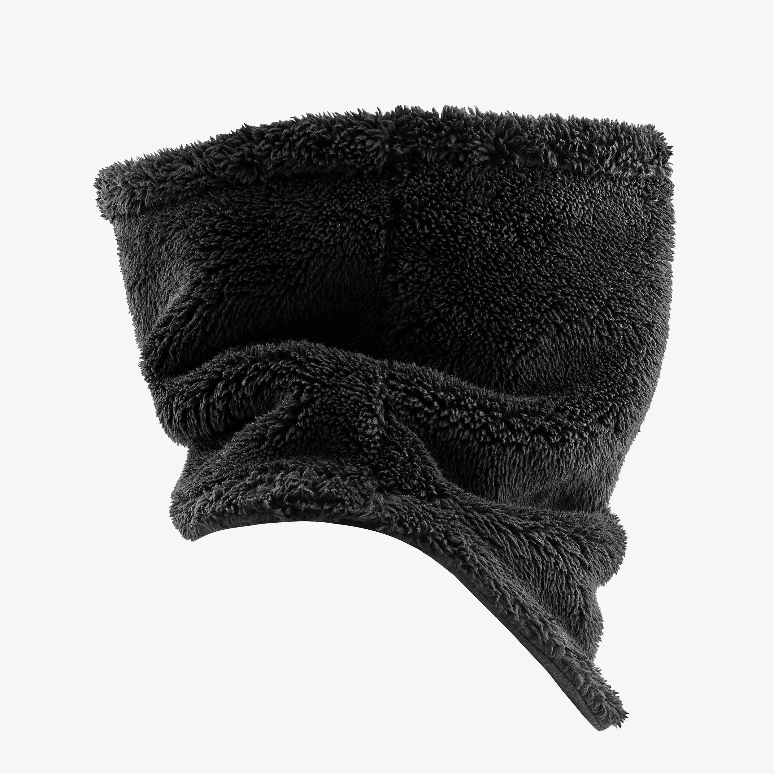 Gola de ski adulto, Hug Warm 900, preto grafite 3/6